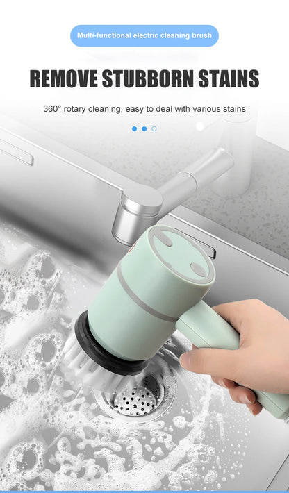 "USB Rechargeable Electric Cleaning Brush"