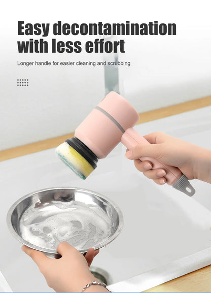 "USB Rechargeable Electric Cleaning Brush"