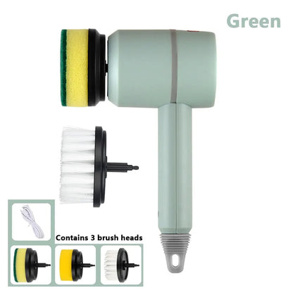 "USB Rechargeable Electric Cleaning Brush"