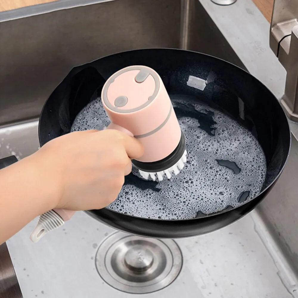 "USB Rechargeable Electric Cleaning Brush"