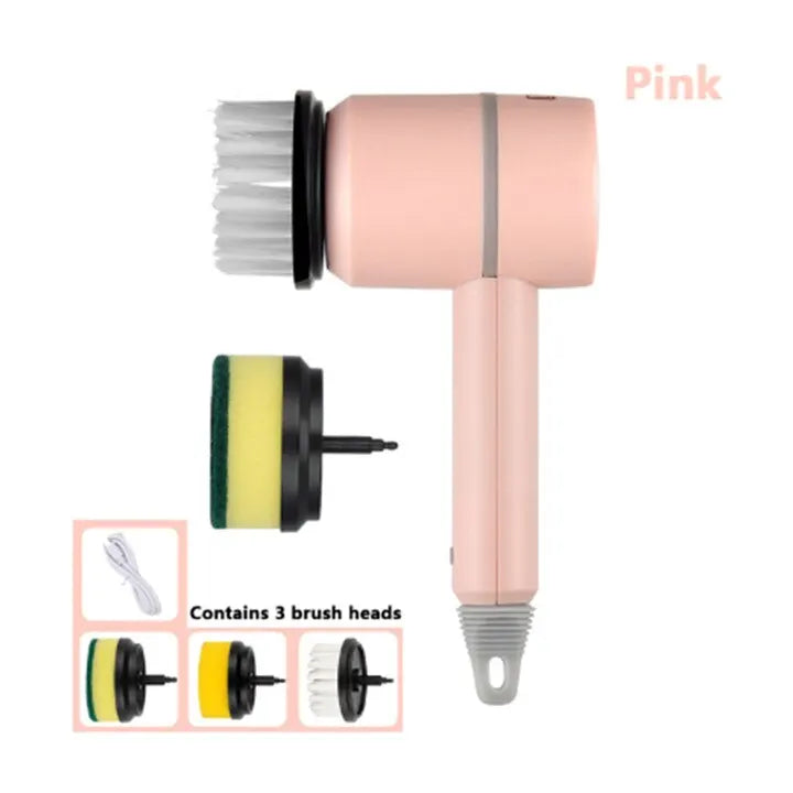 "USB Rechargeable Electric Cleaning Brush"