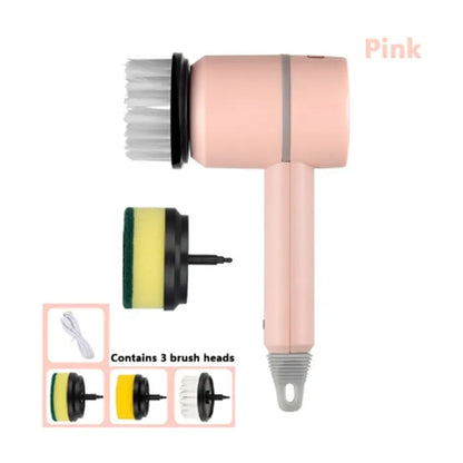 "USB Rechargeable Electric Cleaning Brush"