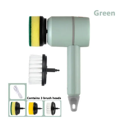 "USB Rechargeable Electric Cleaning Brush"